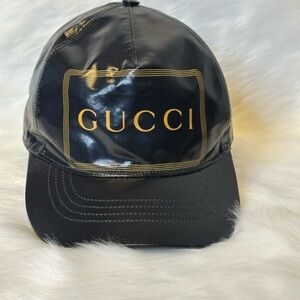 Gucci | Accessories | Vintage Nylon 7s Gucci Flight Hat Ear  display picture 2